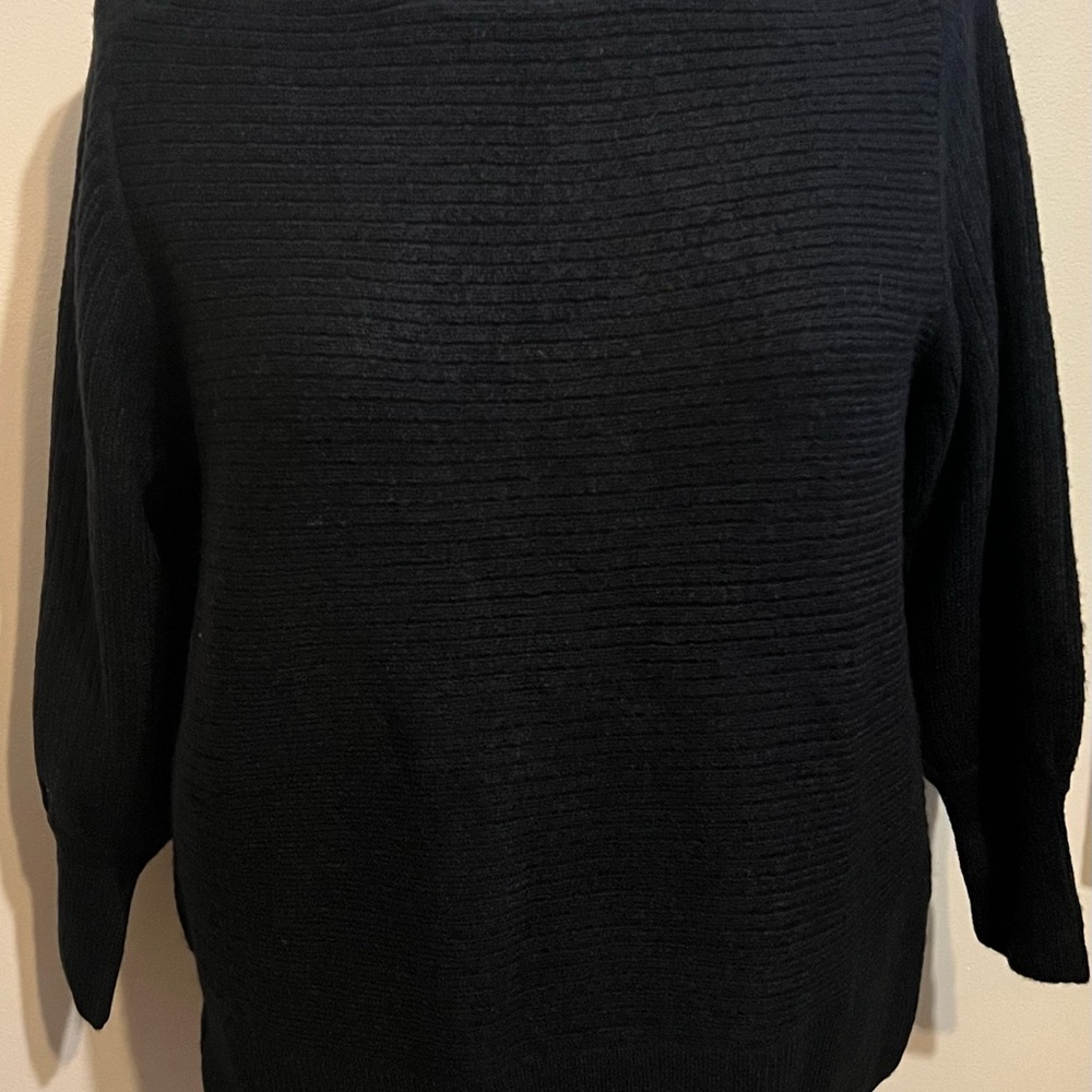 Lane Bryant Black Cowl Neck Sweater